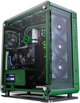 Корпус Thermaltake Core P6 Tempered Glass Racing Green CA-1V2-00MCWN-00