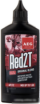 Моторное масло AEG Lubricants Universal 2T Motor Oil API TC 0.1л