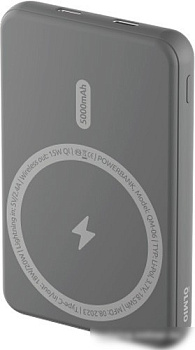 Внешний аккумулятор Olmio QM-06 5000mAh (серый)