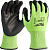 Перчатки хозяйственные Milwaukee Hi-Vis Cut level 3/C 8/M 4932478131