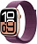 Умные часы Apple Watch Series 10 46 мм (алюминиевый корпус, розовое золото/сливовый, нейлоновый ремешок)