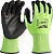 Перчатки хозяйственные Milwaukee Hi-Vis Cut level 3/C 9/L 4932478132