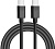 Кабель Total TIUCC02 USB-C - Type-C (1 м, черный)