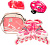 Роликовые коньки Favorit 106SET-L-PN (р. 38-41)